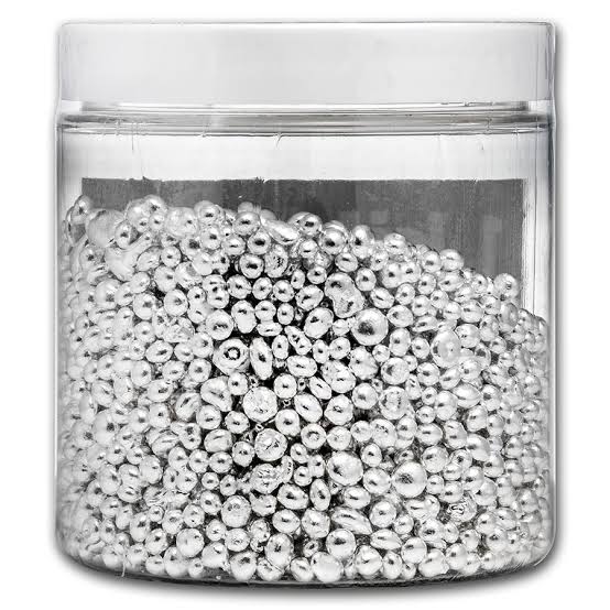 Swiss Silver Grain 999.9 High Purity | ساچمه نقره سوئیسی 999 خالص